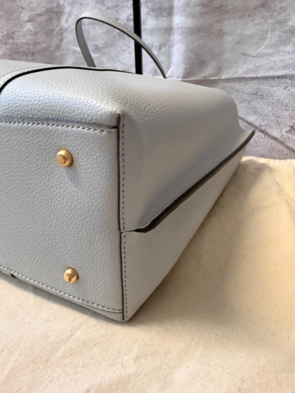 Tory Burch Perry triple-compartment tote - feather gray - Picture 7 of 12